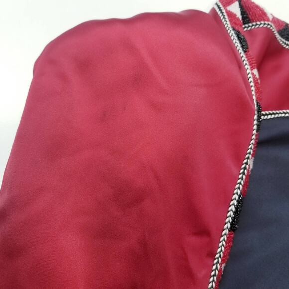 & Other Stories Sateen Beaded Embroidered Bomber Jacket - Picture 16 of 16